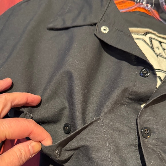 WSA Racing charcoal gray Short Sleeve Men's Shirt XL - Picture 8 of 8